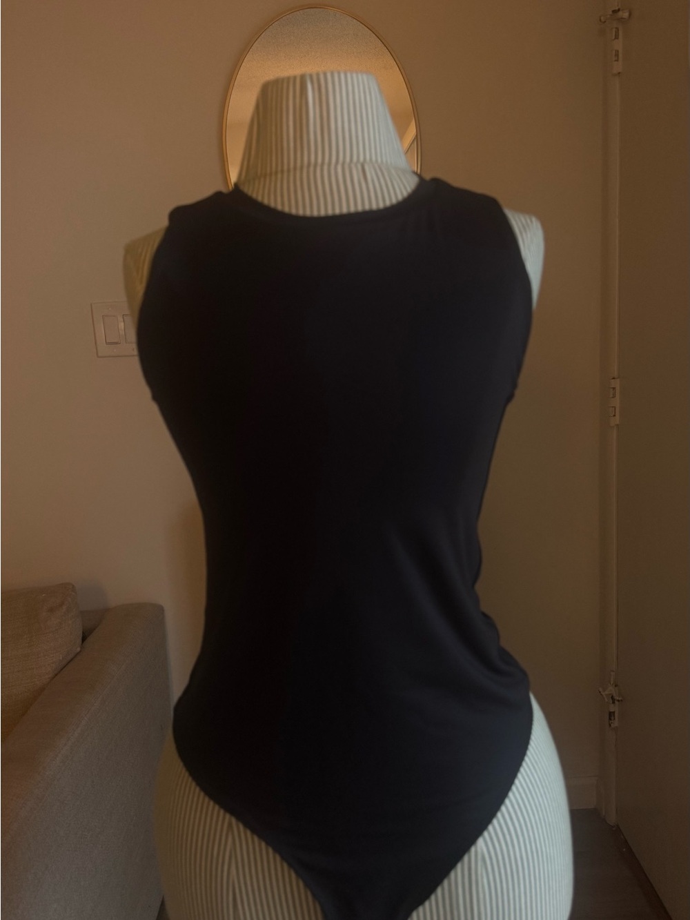 House of Harlow 1960 Black Sleeveless Bodysuit NWT size M